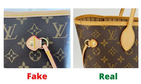 authentic louis vuitton neverfull vs fake|louis vuitton neverfull original.